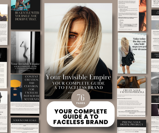 Faceless Marketing |Your Invisible Empire Ebook
