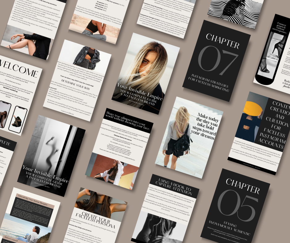 Faceless Marketing |Your Invisible Empire Ebook